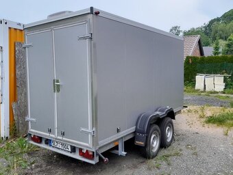 Vlek, přívěs VEZEKO, 3500 kg, 375 x 150 cm ložná plocha - 4