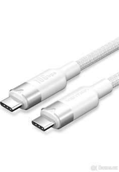 Vention USB 3.2 Gen 2 Type-C kabel 0,5 m – bílý - 4