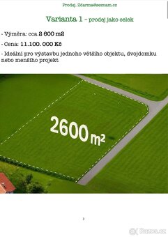 ‼️NEVEŘEJNÁ NABÍDKA‼️ – stavební pozemky u Přelouče - 4