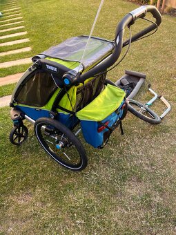 Thule Chariot Sport 1 s prisl. jogger, tyč kolo, miminkovnik - 4