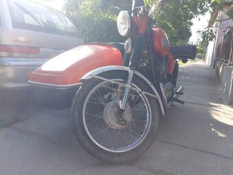 Jawa 350/634 se sidecarem Velorex 562 - 4