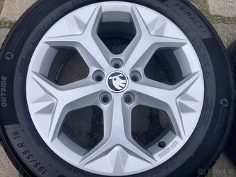 Alu ŠKODA FABIA 4 - 5x100 letní MICHELIN 195/55R16 90% 2023 - 4