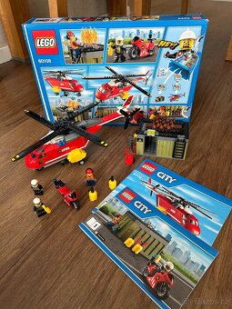 LEGO CITY Hasiči 60108 KOMPLETNÍ -Hasičská zásahová jednotka - 4