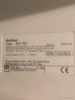 Lednice Vestfrost - BKF 355 - 4