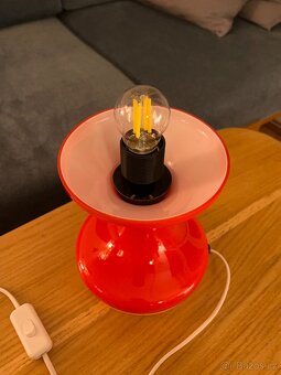Osvětlovací sklo Štěpán Tabery retro skleněná lampa - 4