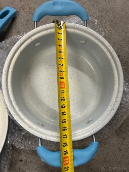 13dílná nepřilnavá sada nádobí s kamenným povrchem - 4