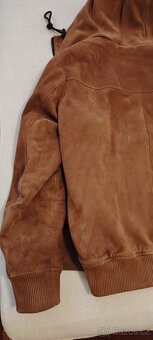 Pánská kožená zimní bunda Hugo Boss - 4