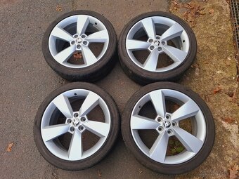 Alu kola 17" Skoda Camelot 5x100 s pneu 215/40R17 - 4
