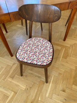 Stůl a 4 Thonet židle - 4