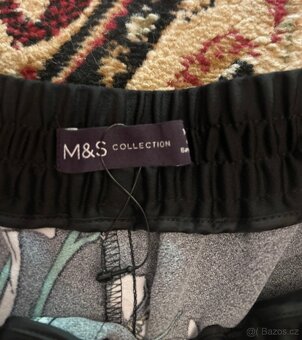 Kalhoty marks spencer nove m - 4