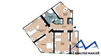 Prodej, byt 4+1, Český Těšín, ul. Ostravská - 4