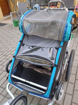 THULE CX2 vozík a kočárek pro 2 děti - 4
