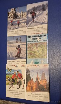 Mapy - turistické, cyklomapy, zimní, vinostezky - 4