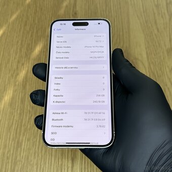 iPhone 14 Pro Max 256GB Silver ZÁRUKA - 4