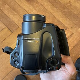 Chinon GS-9 + Tele converter X1,4 + pouzdro - 4