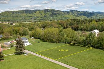 Prodej stavebního pozemku 1584 m² Raškovice - Husinec - 4