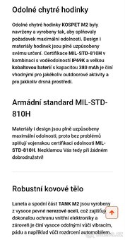 Chytré hodinky, armádní odolnost - 4