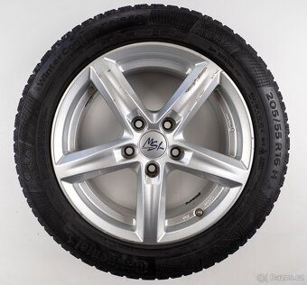 Škoda Octavia - 16" alu kola - Zimní pneu - 4