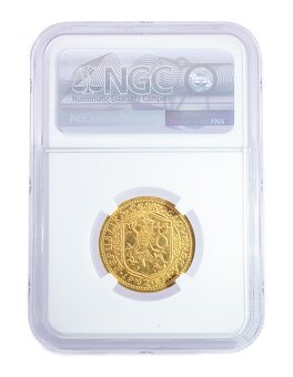 Svatováclavský 2dukát 1932, certifikace NGC MS 62 - 4