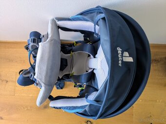 Deuter Kid Comfort Pro (s pláštěnkou, batůžkem a třmínky) - 4