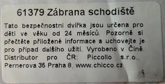 Dětská zábrana Chicco do dveří a na schody - 4