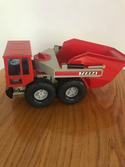 Retro auto Terra sklápěčka dumper s krabicí - 4