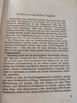 Wehrmacht/Protektorát - E. Moravec -Konec Benešovy republiky - 4