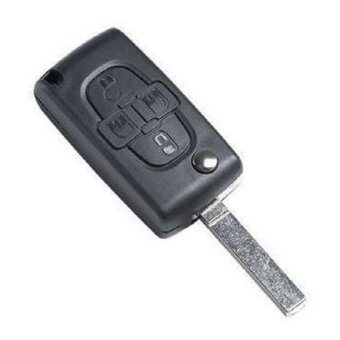Klíč pro Citroen C4 C5 C6 C8 Peugeot 107 207 307 308 407 807 - 4