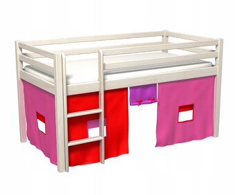 Vyvýšená dětská postel - 4