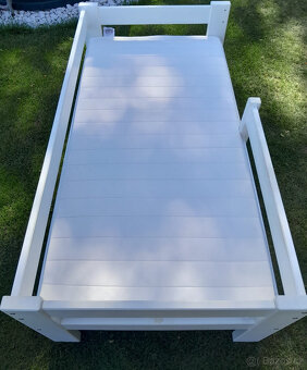 Dětská postýlka 140 x 70 cm včetně matrace - 4