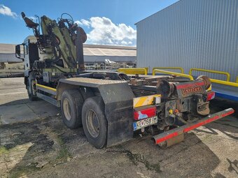 MAN TGS 26.440 6x4 (2010) kontajnerový nosič + HR Loglift - 4