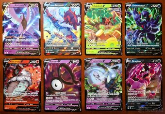 Originální karty Pokémon "V" - perfektní stav - 4