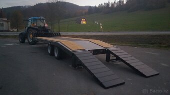 Traktorový návěs,Přepravník strojů,Podvalník,Přívěs,Vlek 16t - 4