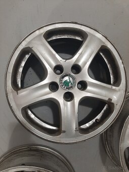 Prodám alu kola Škoda Octavia I. 195/65/R15 - 4