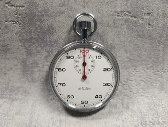 Vojenské dělostřelecké švýcarské stopky Lemania - 4