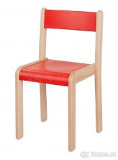 Nové dětské židličky z buk.dřeva pro děti od 5 let - 4