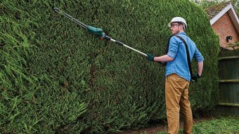 BOSCH Nůžky na živý plot AKU teleskopické UniversalHedgePole - 4