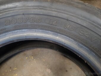 Prodám pneu 205/65 R15 Mischelin Pilot - 4