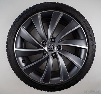 Škoda Octavia - Originání 18" alu kola - Celoroční pneu - 4