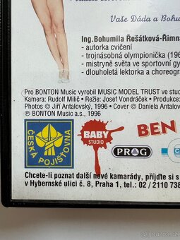 Cvičení s Dádou Patrasovou VHS videokazeta - 4