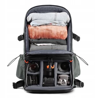Batoh Foto Velký 32L K&F Concept na DSLR fotoaparát Notebook - 4