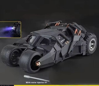 1:18 Rarita Batmobile Tumbler Metal Casting Sound+Light - 4