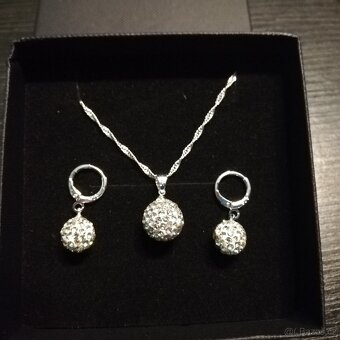 Překrásný sada swarovski styl - 4