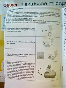 Elektrická odsávačka mateřského mléka - 4