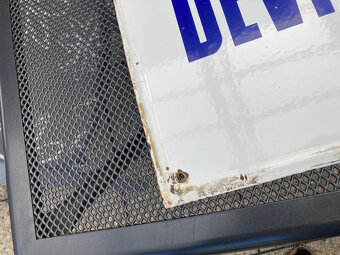 Cedule smaltovaná stará Základní devítiletá škola 1.000 kč - 4