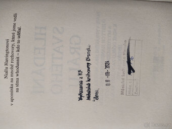 Tajemství otráveného kalicha, Hledání svatého grálu, Spiknut - 4