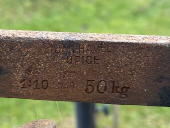 Decimálka starožitná váha-dekorace - 4