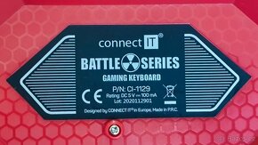 Klávesnice Connect IT Battle CI-1129 ve stavu nové + bonus - 4