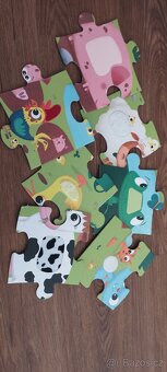 hmatové puzzle pro děti od 2 let - 4