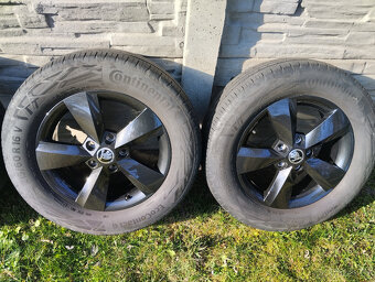 originál ALU kola škoda karoq 215/60 R16 letní 6J x 16 - 4